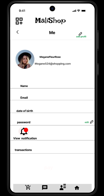 Payment Screen